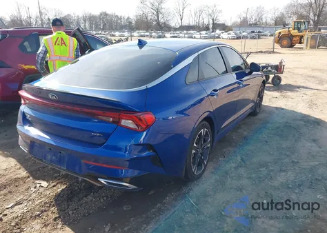 2021 Kia K5 Gt-Line из США, поврежденный, VIN 5XXG64J23MG035267